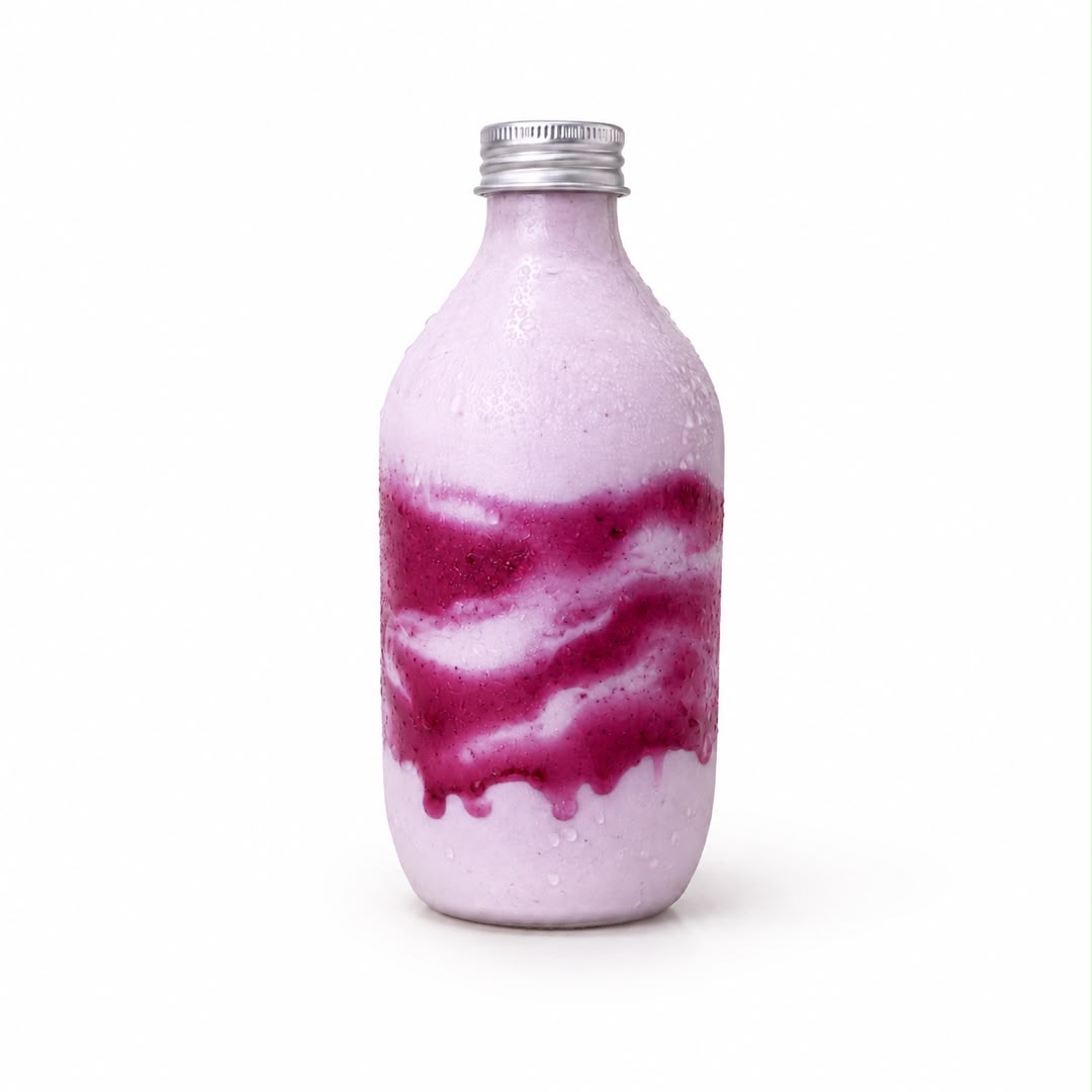 蓝莓酸奶奶昔